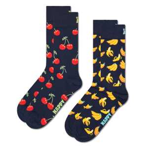 2er Pack Classic Cherry Crew Socken