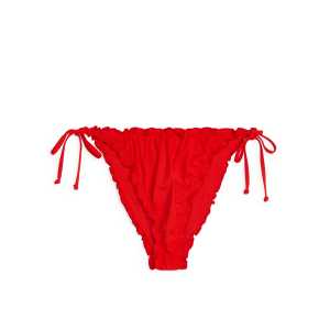 Arket Bikinihose mit Babylock-Nähten Rot, Bikini-Unterteil in Größe 42. Farbe: Red