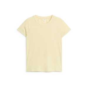 Arket Geripptes T-Shirt Hellgelb in Größe XXS. Farbe: Light yellow