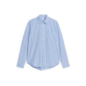 Arket Popeline-Hemd Blau/Streifen, Freizeithemden in Größe 52. Farbe: Blue/striped