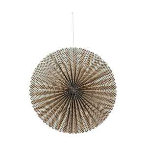 Broste Copenhagen Stella rosette Adventsstern M Forest green-natural