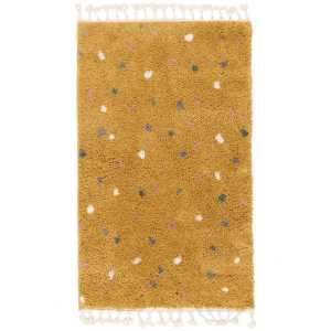 Confetti Teppich - Gelb 100x160
