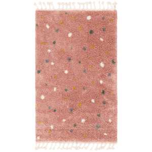 Confetti Teppich - Rosa 100x160