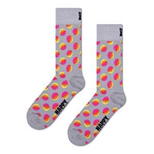 Graue verblichene Big Dot Crew Socken