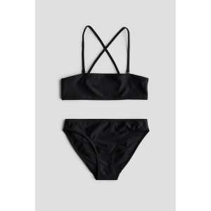 H&M Bikini Schwarz, Bikinis in Größe 134/140. Farbe: Black