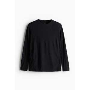 H&M Rashguard Schwarz, Sport – T-Shirts in Größe XL. Farbe: Black