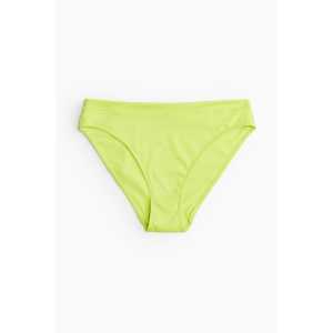 H&M Sportbikinihose Neongrün, Bikini-Unterteil in Größe L. Farbe: Neon green