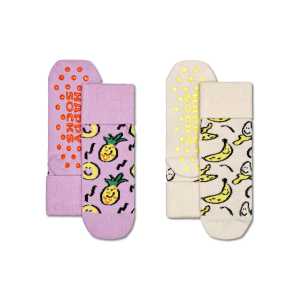 Hellviolettes 2er-Pack Ananas Socken