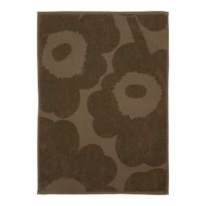 Marimekko - Unikko Handtuch 47 x 70 cm, dark sand