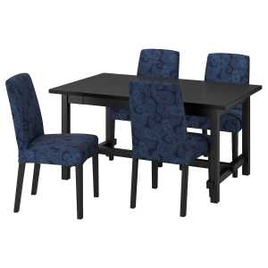 NORDVIKEN / BERGMUND Tisch und 4 Stühle