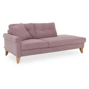 SANSIBAR Living Sofa Recamiere SANSIBAR RÜGEN (BHT 97x86x209 cm) BHT 97x86x209 cm rosa