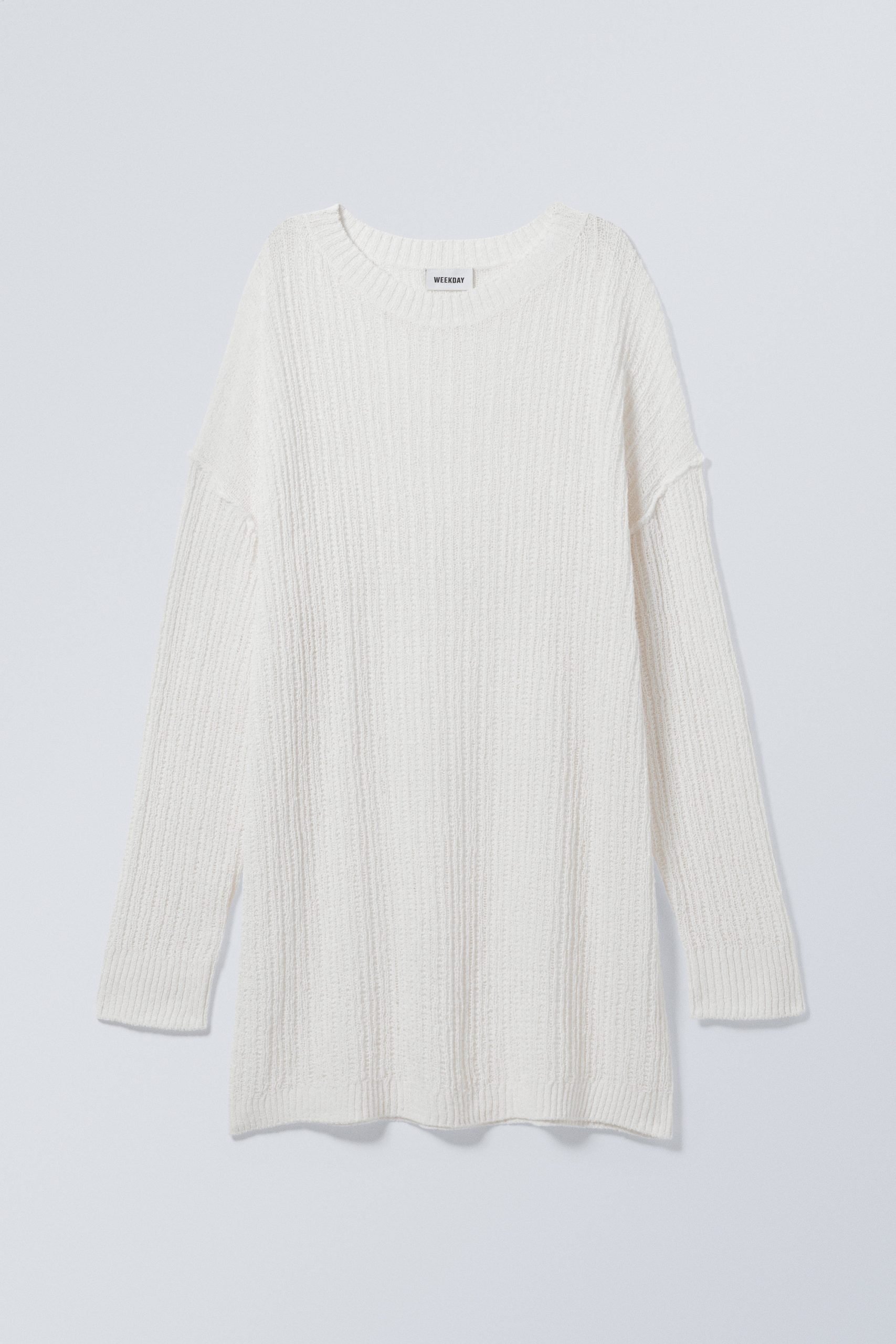 Weekday Dilaria Oversized-Pullover Weiß in Größe XS/S. Farbe: White
