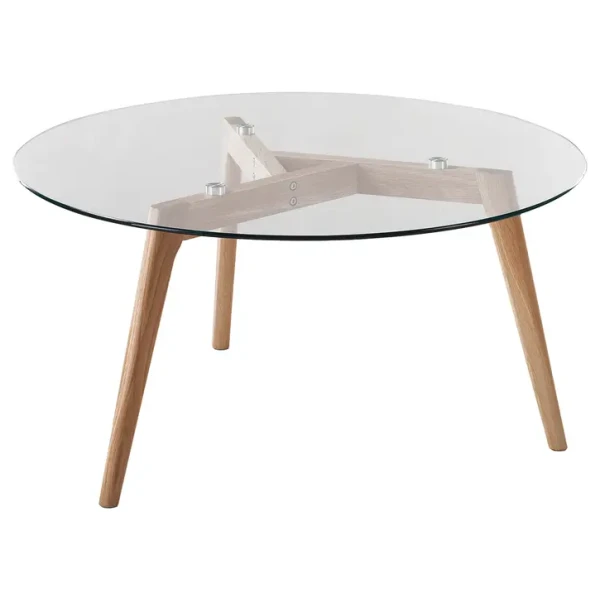Couchtisch Forsby Ø 90cm Braun