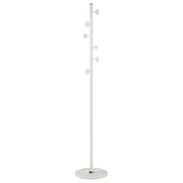 Garderobenständer Niles Ø 35cm Weiß
