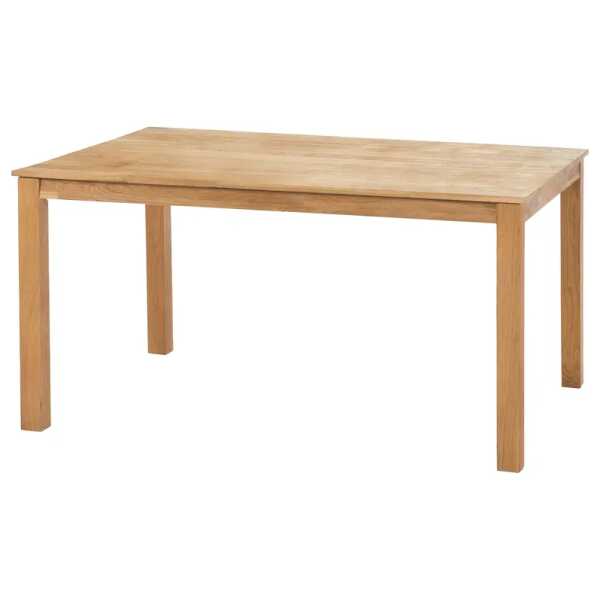 Esstisch Beny I 140cm Braun/Eiche