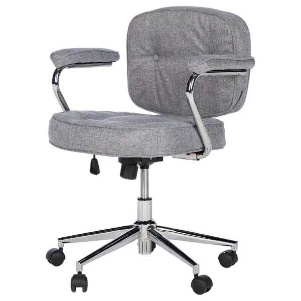 Bürostuhl Orlu II 62 x 78 x 60cm Grau