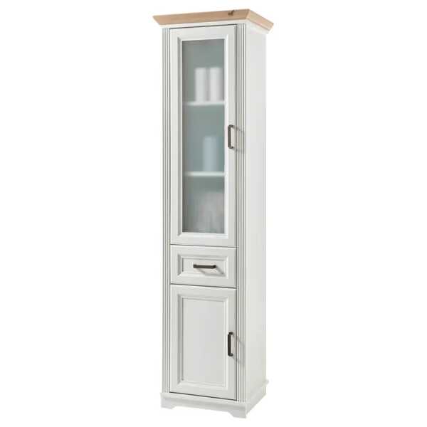 Hochschrank 48 x 190 x 43cm Weiß