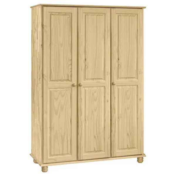 Garderobenschrank III 120 x 178 x 52cm Braun/Beige