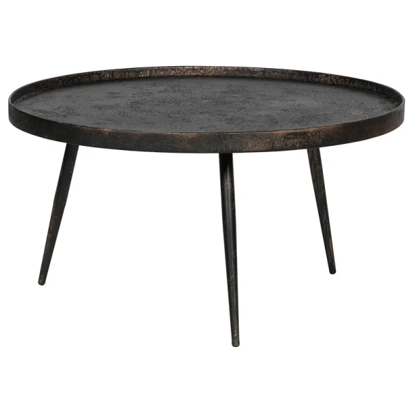 Couchtisch Kalum II Ø 76cm Schwarz