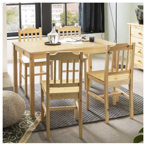 Essgruppe Naomi 5-teilig Beige