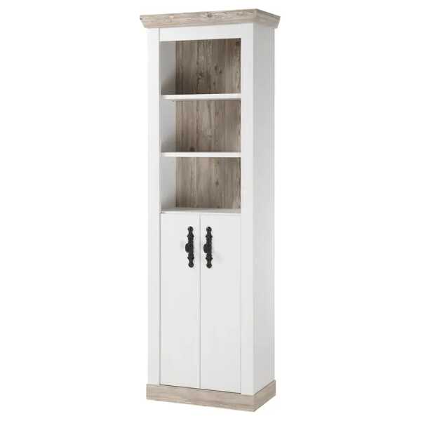 Hochschrank III 65 x 200 x 35cm Weiß
