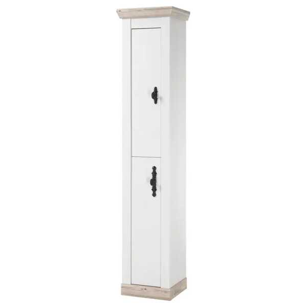 Hochschrank I 42 x 200 x 35cm Weiß