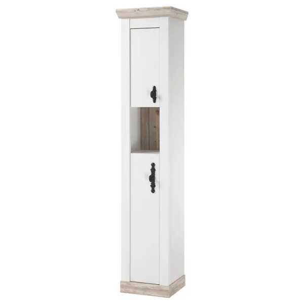 Hochschrank II 42 x 200 x 35cm Weiß