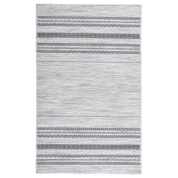 Kurzflorteppich Maya 100 Grau 120 x 170cm Webstoff