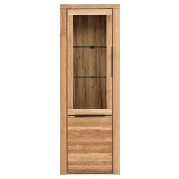 Vitrine 70 x 199 x 40cm Braun