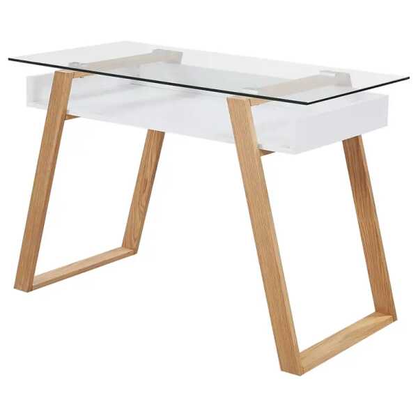 Schreibtisch Fleet 110 x 75 x 55cm Weiß