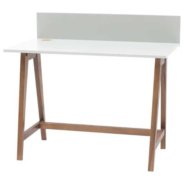 Schreibtisch Ophelia 110cm Weiß/Weiß