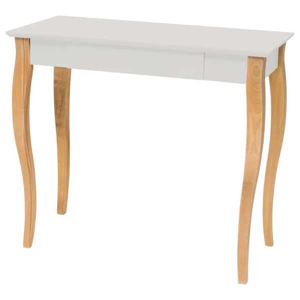 Schreibtisch Patti 85 x 74 x 40cm Weiß/Weiß
