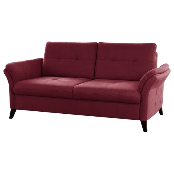 Sofa Wintertime 3-Sitzer Rot Webstoff Palila 191 x 90 x 102cm Skandi