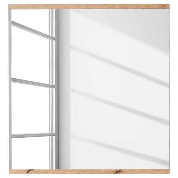 Spiegel 80 x 85 x 3cm Braun Spanplatte, foliert 80 x 85 x 3cm