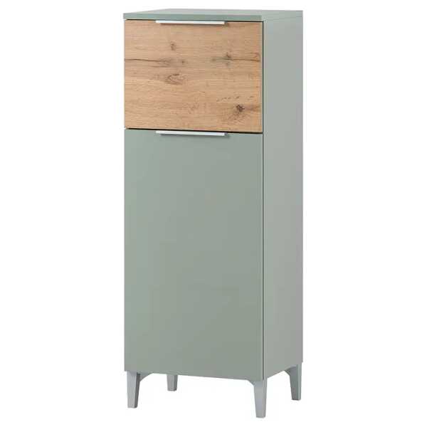 Midischrank Smilla 40 cm 40 x 110 x 32cm Grün