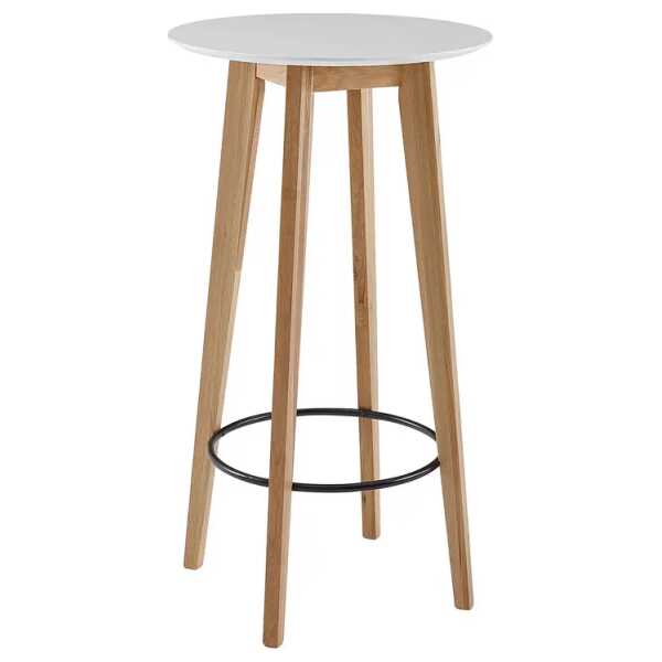 Bartisch Gopeni Rund Ø 60cm Weiß