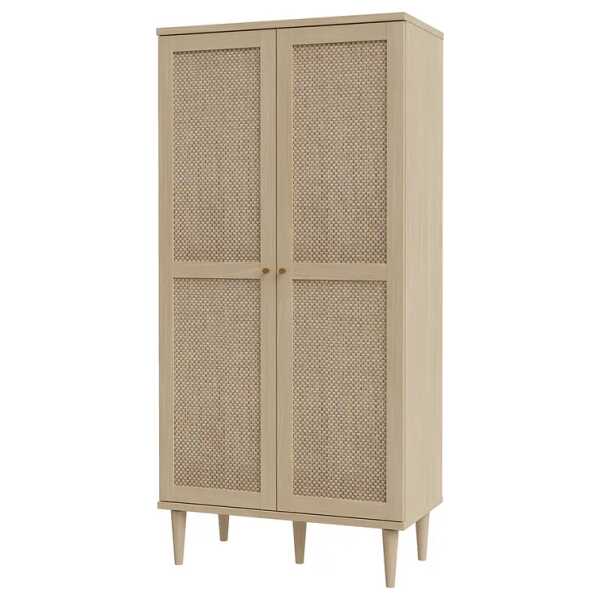 Schrank 80 x 167 x 41cm Braun