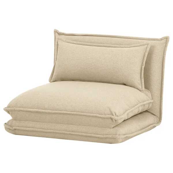 Schlafsessel Clairette Beige/Beige Material: Textil 86 x 59 x 67cm