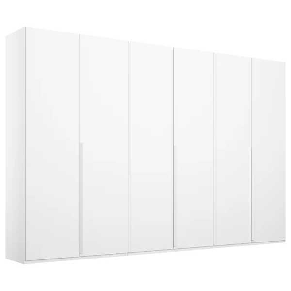 Drehtürenschrank Purisma Typ A 301cm Weiß/Alpinweiß
