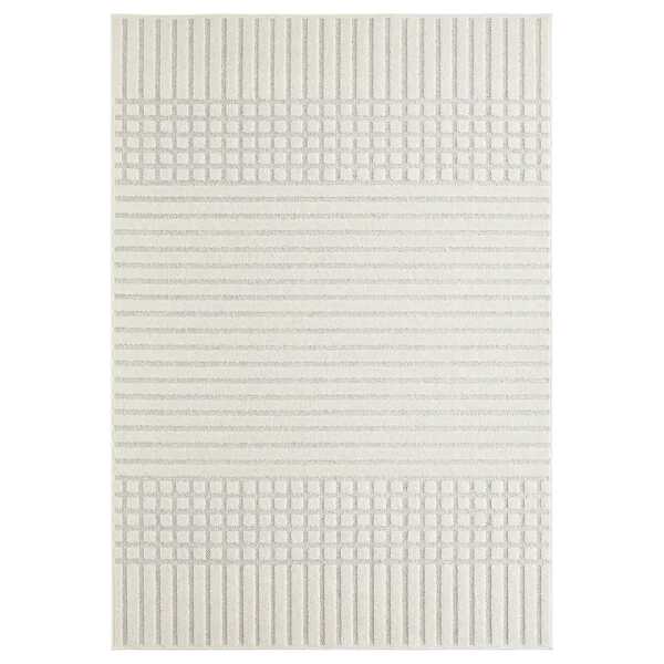 Kurzflorteppich Layton Beige/Hellgrau 120 x 170cm 100 % Polypropylen