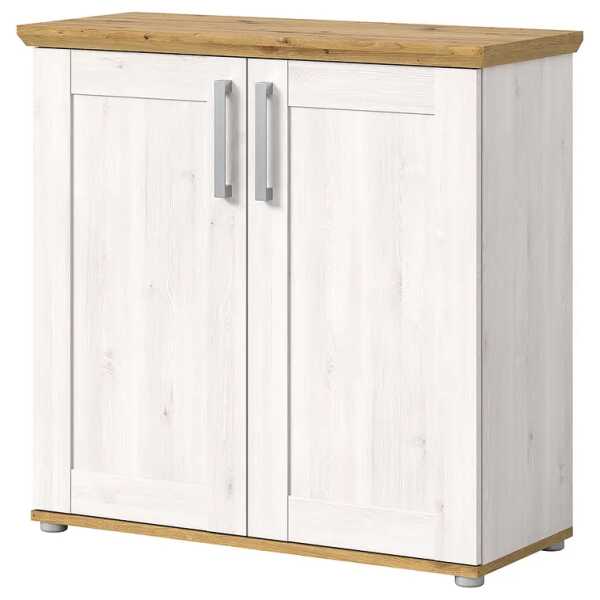 Schuhkommode Damflos Typ A 95 x 92 x 39cm Holz/Weiß
