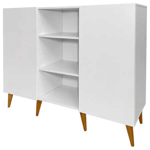 Sideboard 120cm Weiß