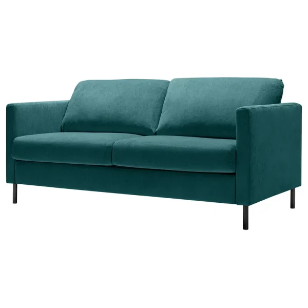 Schlafsofa HERBO Türkis Flachgewebe Liara 201cm Modern