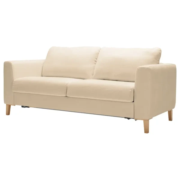 Schlafsofa Takepi Beige Flachgewebe Calea 193cm Modern