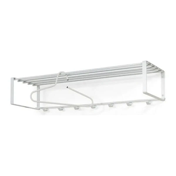 Wandgarderobe Welbeck - 100 cm 100 x 19 x 29cm Weiß/Weiß