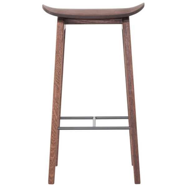 NORR11 NY11 Barstuhl 65cm Dark smoked oak