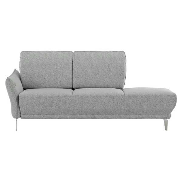 Récamiere Berlin ¦ grau ¦ Maße (cm): B: 204 H: 88 T: 93.0 Polstermöbel > Ottomanen & Recamiere - Höffner