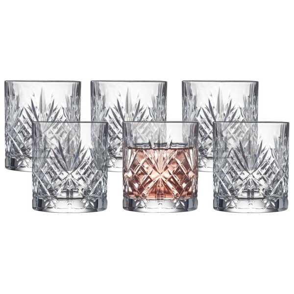 Lyngby Glas Melodia Wasserglas 23 cl 6er Pack Kristall