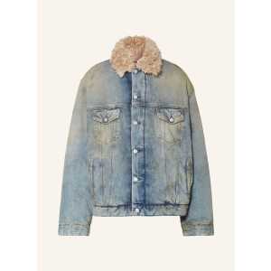 Acne Studios Jeansjacke mit Kunstfell