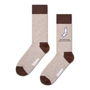 Beige Sockless Crew Sock